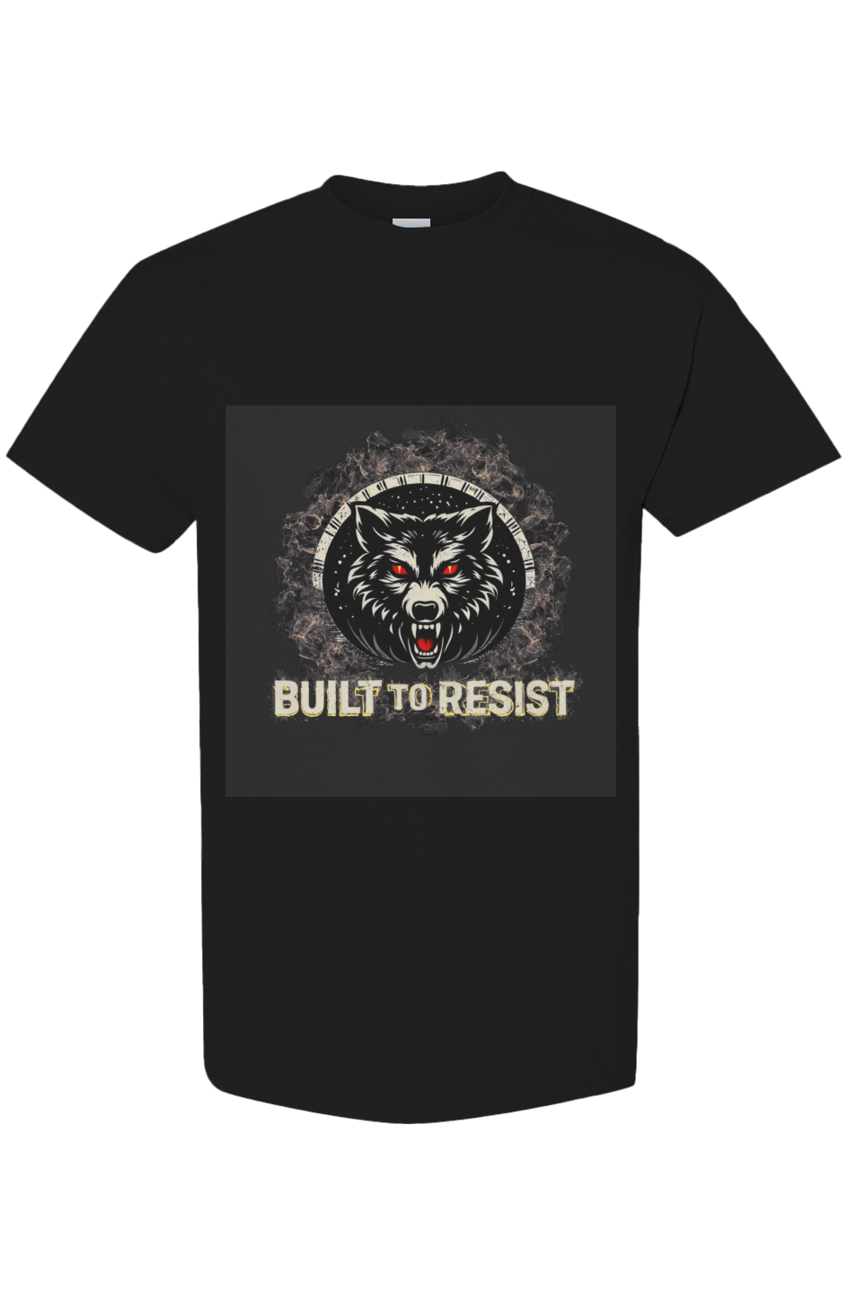 Built To Resist Logo Gildan Heavyweight Tee Rapid Fulfillment