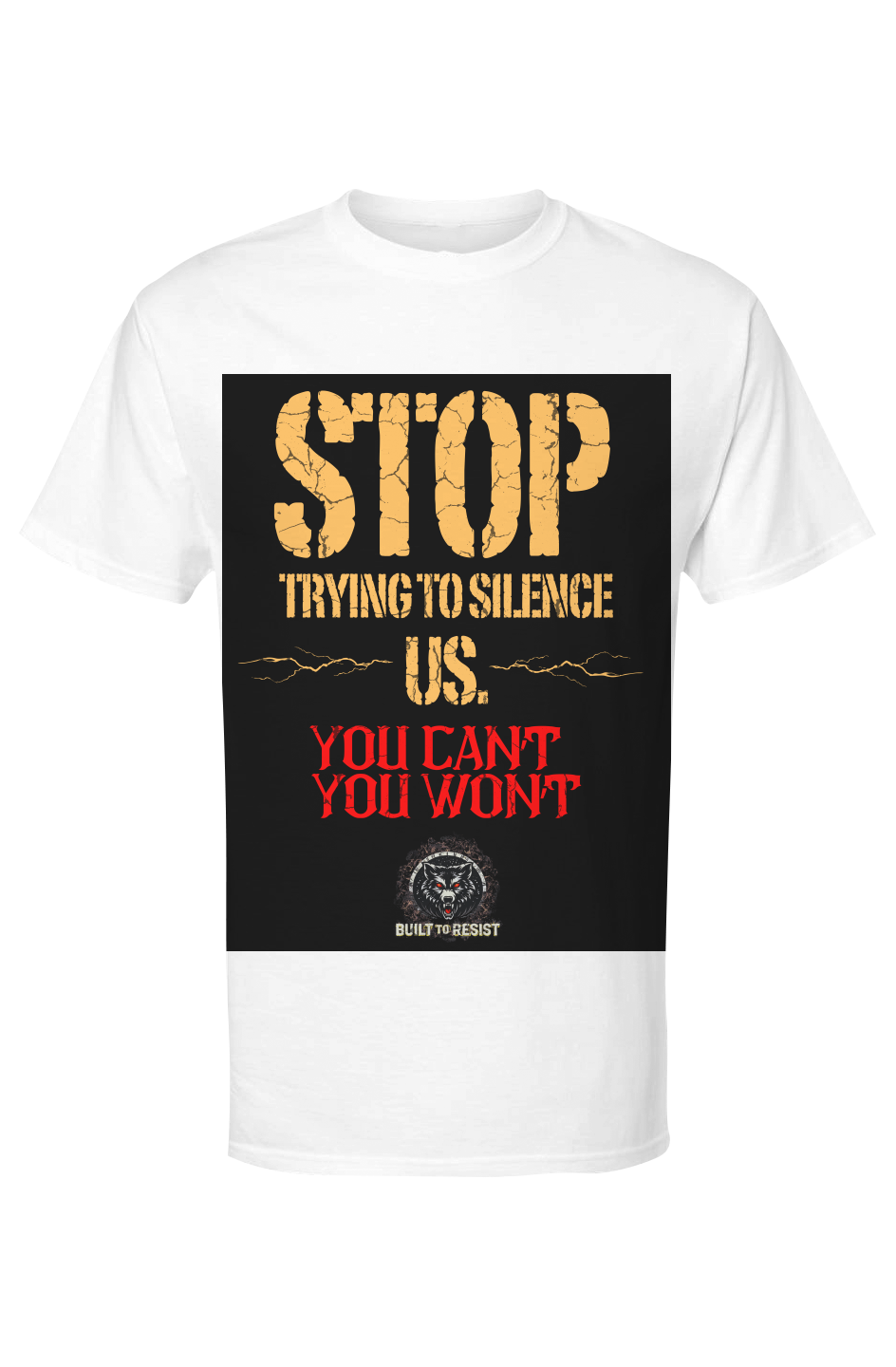 Mens Gold Soft Touch Tshirt